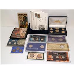 Twelve Complete Sets w/coins from 1897-2003