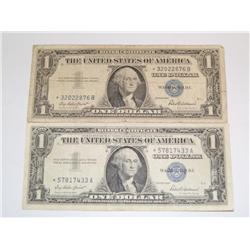 $1 Silver Certificates Star Notes (Times The Money