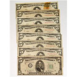 $5 Federal Notes (Times The Money)