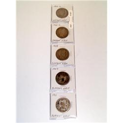 US Barber Half Dollars  (Times the Money)