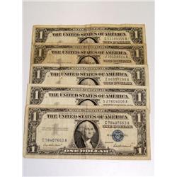 $1 Silver Certificates (Times The Money)