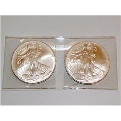 2008-09 Uncirculated Walking Liberty Dollars