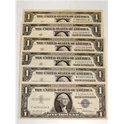 1957 Uncirculated $1 Silver Certificates