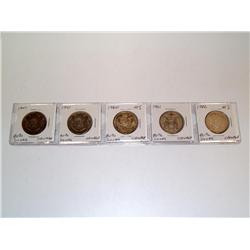 Canadian Silver Half Dollars MS (Times the Money)