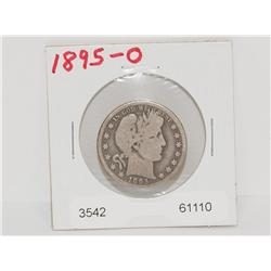 1895-O Barber Half Dollar