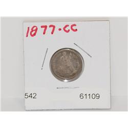 1877 CC Dime (Very Nice)