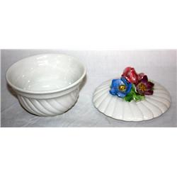 Capodimonte Style Trinket Box Made in Italy