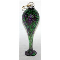 Hand Blown Glass Hanging Ornament