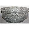 Image 1 : Beautiful Hand Cut & Etched Crystal Bowl