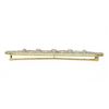 Image 5 : Antique Edwardian Krementz 14k TT Gold European Diamond Filigree Bar Pin Brooch