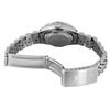 Image 9 : Rolex Ladies Stainless Steel Quickset Silver Index Diamond Bezel Date Watch With