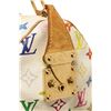Image 6 : Louis Vuitton Multicolor White Calf Leather Speedy 30 Handbag