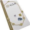 Image 3 : 18k Gold GIA 2 ctw GIA Colored Pink Yellow Diamond Flower Station Necklace Chain