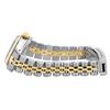 Image 7 : Rolex Ladies Two Tone Champagne Index Fluted Bezel Date Wristwatch With Rolex Bo
