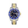 Image 1 : Rolex Mens Two Tone 18K Yellow Gold And Steel Blue Ceramic With Rolex Box