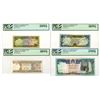 Image 1 : Afghanistan. Afghanistan Bank, 1979 to 2002, Issued Banknote Quartet.