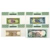 Image 2 : Afghanistan. Afghanistan Bank, 1979 to 2002, Issued Banknote Quartet.