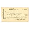 Image 1 : Australia (Van Diemen’s Land), Tasmania. Derwent Bank, 1836 Issued Cashier’s Draft