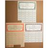 Image 2 : China, Nationalist Government Liberty Bonds, 1938 I/U Coupon Bond Trio
