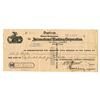 Image 1 : Dominican Republic. International Banking Corporation, Check, 1920 (Duplicate).