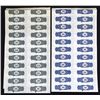 Image 2 : Poland. Republic of Poland, 1937, Specimen Bond Extension Pair with New Coupons and Overprint for Fr