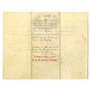 Image 2 : PA. Philadelphia and Lancaster Turnpike, 1795 I/U Stock Certificate Signed by William Bingham.