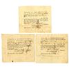 Image 1 : CT. Connecticut Pay-Table Office, 1781-82 Tax Pay Order Trio