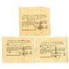 Image 1 : CT. Connecticut Pay-Table Office, 1782 Tax Pay Order Trio