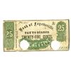 Image 1 : NY. Bank of Fayetteville, 1862, I/C Obsolete Scrip Note.