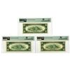 Image 2 : U.S., F.R.N., $10, Series of 1950A, Fr.# 2011-G, Issued Banknote Trio.