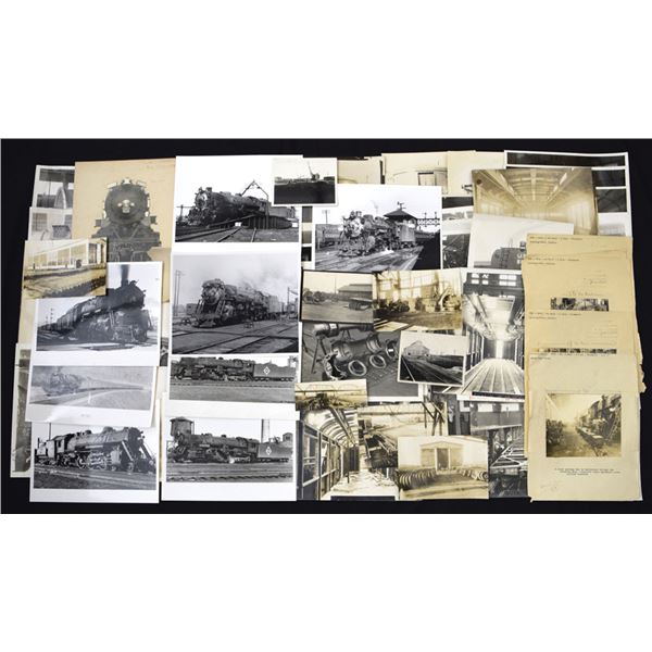 NJ. Steam Locomotive and Builder Workshop Photographs, 1920s to 1950s
