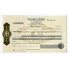 Image 1 : Brazil. Eduardo Horn, Specimen 2nd Bill of Exchange by Waterlow & Sons. ca.1910-20s.