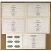 Image 2 : Brazil. United States of Brazil, 1933 to 1934, Specimen Bond Quartet with Going Off the Gold Standar