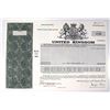 Image 2 : U.K., 1978 Specimen United Kingdom Government, 8 7/8% Registered Bond Quartet.