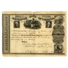 Image 1 : VA. Exchange Bank of Virginia, 1857 I/U Stock Certificate.