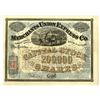 Image 1 : NY. Merchants Union Express Company, 1866 I/U Stock Certificate.