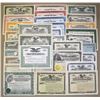 Image 1 : Real Estate Construction, Printing, and Publishing Stock Certificate Assortment, ca. 1880s to 1960s.
