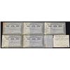 Image 1 : NJ. Joseph Dixon Crucible Co., ca.1868-70, I/C Stock Certificate Assortment