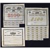 Image 1 : PA. Mining, Manufacturing, and Lumber Company Coupon Bonds, I/U Trio.  ca.1837 to 1871.