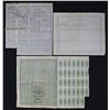 Image 2 : PA. Mining, Manufacturing, and Lumber Company Coupon Bonds, I/U Trio.  ca.1837 to 1871.