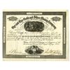 Image 1 : AZ. Bye and Bye Gold and Silver Mining Co., 1881, I/U Stock Certificate.