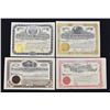Image 1 : CO. Cripple Creek Collection of 4 Mining  Stock Certificates, ca.1899-1902.