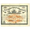 Image 1 : CO. Electro Magnetic Mining & Developing Company of Denver, Colorado, 1881 I/U Stock Certificate
