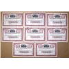 Image 1 : Mexico. Greene Gold-Silver Co., 1906 to 1908, I/U Stock Certificate Group of 8 certificates.