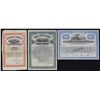 Image 1 : Canada. Specimen Railroad Stock and Bond Trio, ca.1900 to 1971