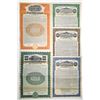 Image 1 : NY. 1916 to 1925, New York Specimen Coupon Railroad Gold Bond Assortment.
