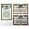 Image 1 : NY. Erie Railroad Co., Erie and Jersey Railroad Co., 1905, Specimen Bond Trio