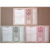 Image 2 : NY. Erie Railroad Co., ND (1903-1904), Specimen Registered Gold Bond Trio