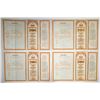 Image 2 : NY. Erie Railroad Co., ND (1945), Specimen Series F or G, 3 1/8% Registered Vertical Bond Quartet.