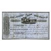 Image 1 : NY. New Albany and Salem Rail Road Co., 1854, I/U Stock Certificate.